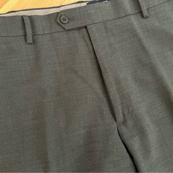 Two Men’s Lands’ End Traditional Fit wool dress pants size 42” - Picture 7 of 16